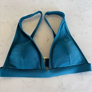 Summersalt Teal Bikini Top Size 2